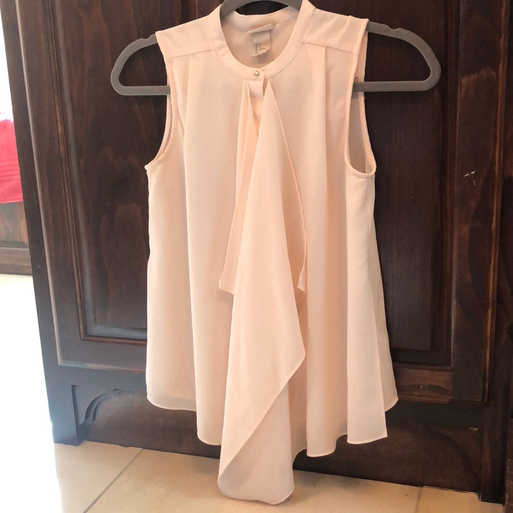 H&M Blush pink blouse